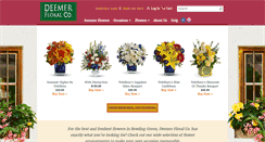 Desktop Screenshot of deemerfloral.com